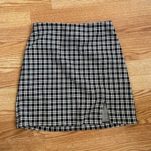 H&M plaid skirt NWT